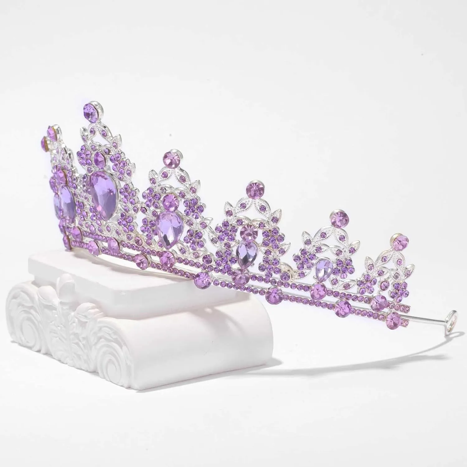 tiaras and crowns for women queen crowns for Women and Girls Crystal Princess Tiaras Rhinestone Tiaras For Wedding Bridal Birthday Prom Pageant Party