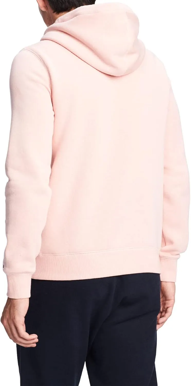Tommy Hilfiger Men's Long Sleeve Fleece Logo Pullover Hoodie Sweatshirt