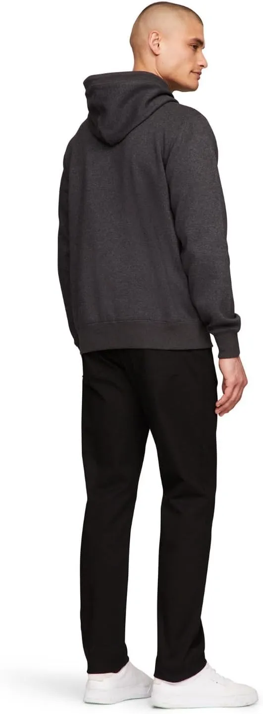 Tommy Hilfiger Men's Long Sleeve Fleece Logo Pullover Hoodie Sweatshirt