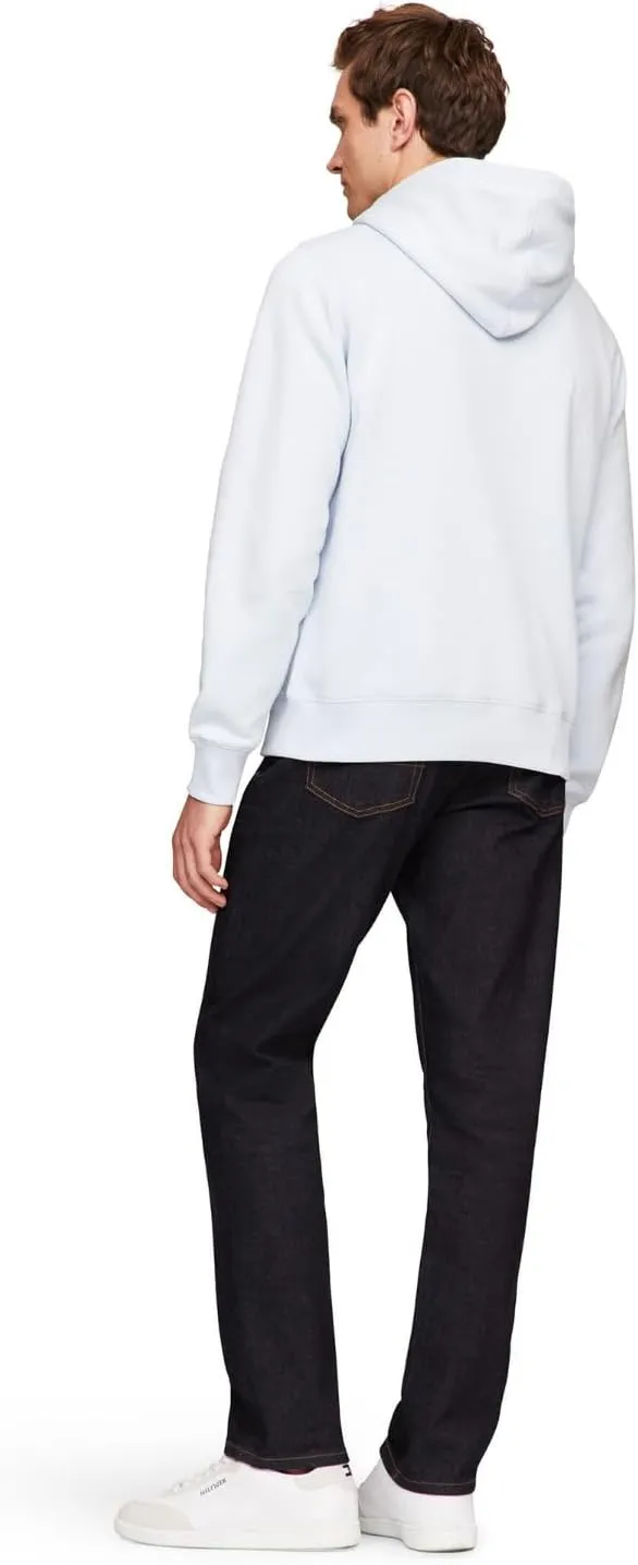 Tommy Hilfiger Men's Long Sleeve Fleece Logo Pullover Hoodie Sweatshirt