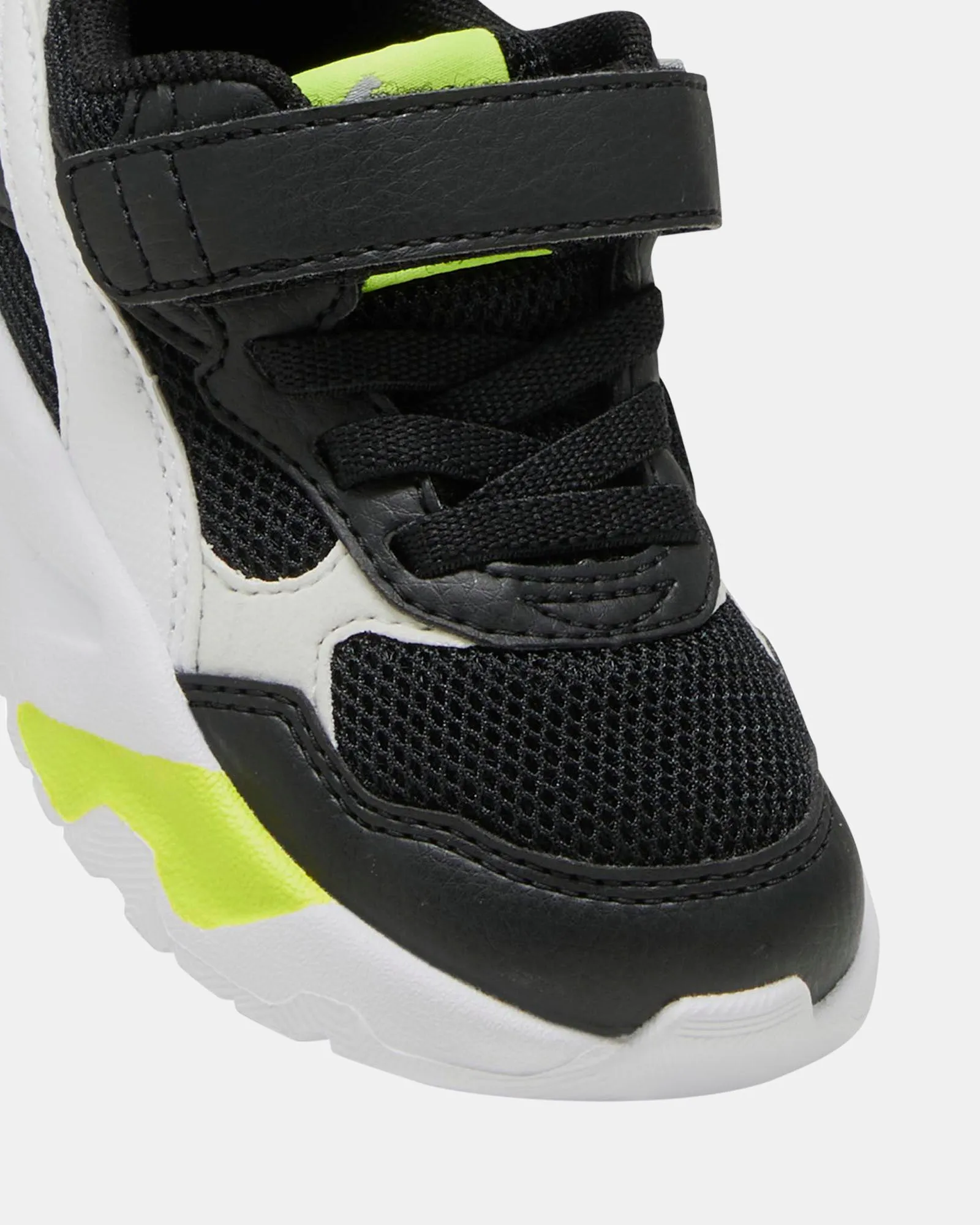 Trinity Self-Fastening Infant Black/White/Lime