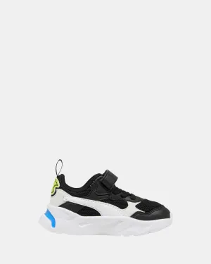 Trinity Self-Fastening Infant Black/White/Lime