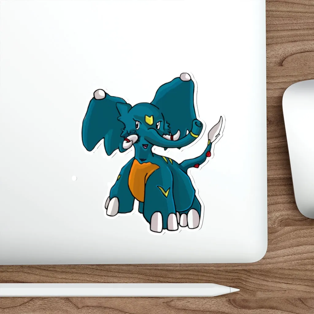 Tuskhann Die-Cut Stickers