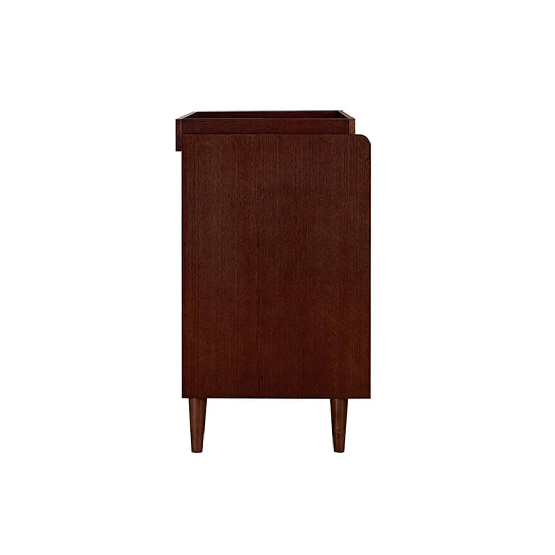 Tutti Bambini Japandi Chest Changer  - Warm Walnut