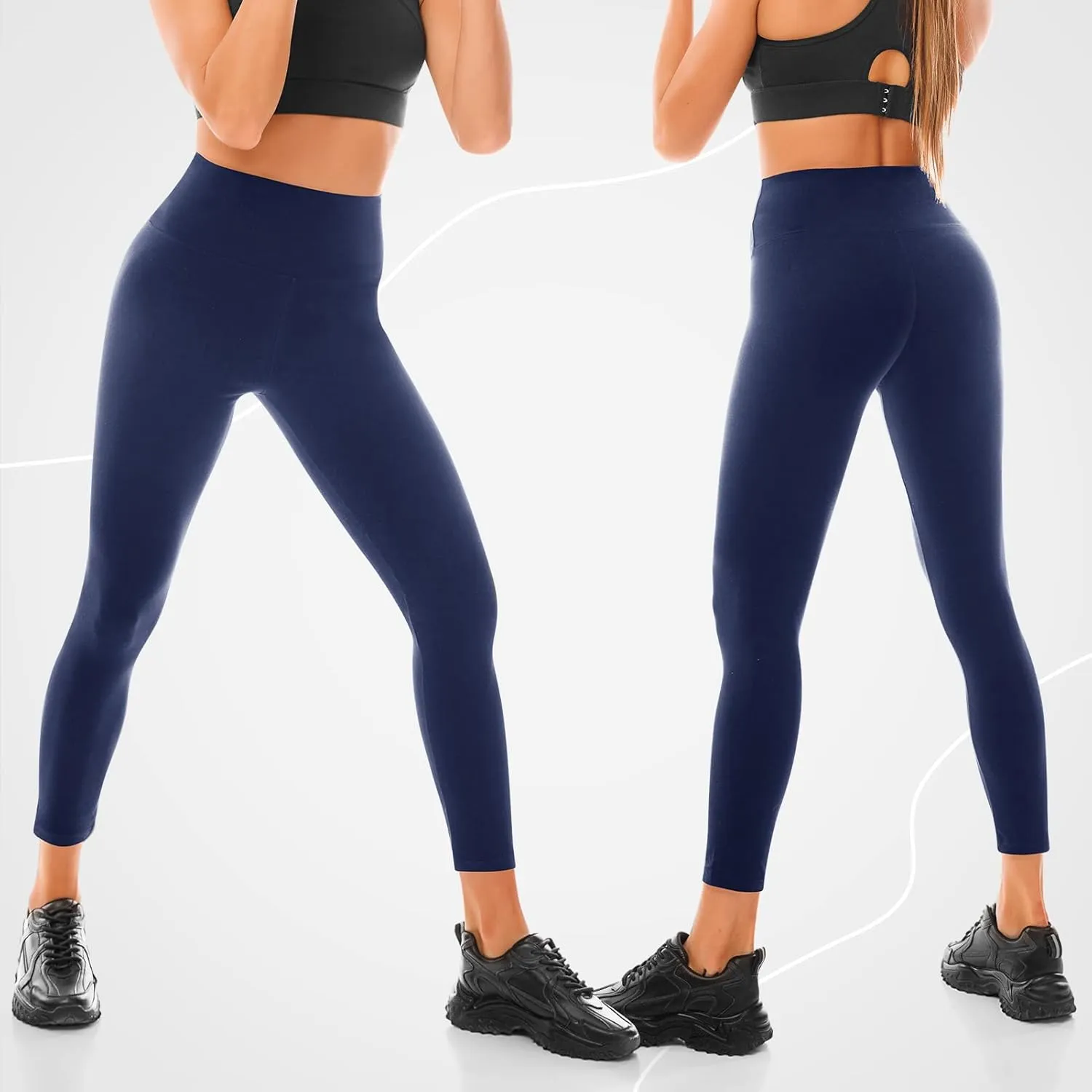 Walifrey Leggings for Women, High Waisted Buttery Soft Leggings for Women Gym Yoga Workout