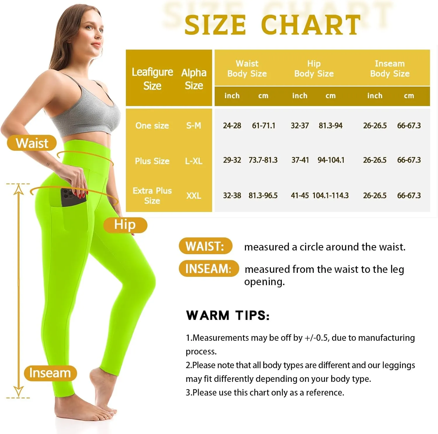 Walifrey Leggings with Pockets for Women, High Waisted Buttery Soft Womens Leggings for Gym Yoga Workout