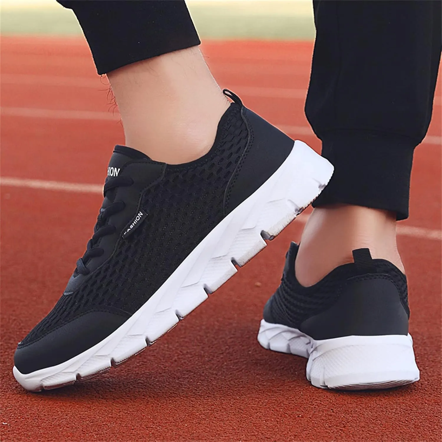 White Slip On Sneakers for Women Size 9 Zapatos para Mujer Antideslizante De Trabajo Black Shoes Women Slip On Sneaker Women Sneakers Size 9 Black Women Walking Shoes 7.5 Wide