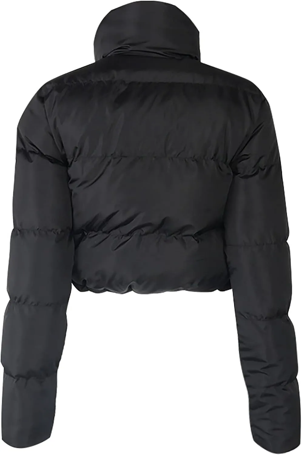 Winter Coat Women's Women's Winter Solid Short Bread Down Jacket Stand Up Collar Outerwear Padded Thick Jackets