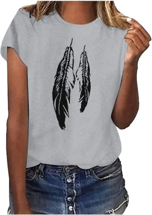 Women Animal Graphic Tee Top Dragonfly Tshirt Tops Funny Cute Short Sleeve Tunic Shirt 2023 Spring Blouse Gift Shirts