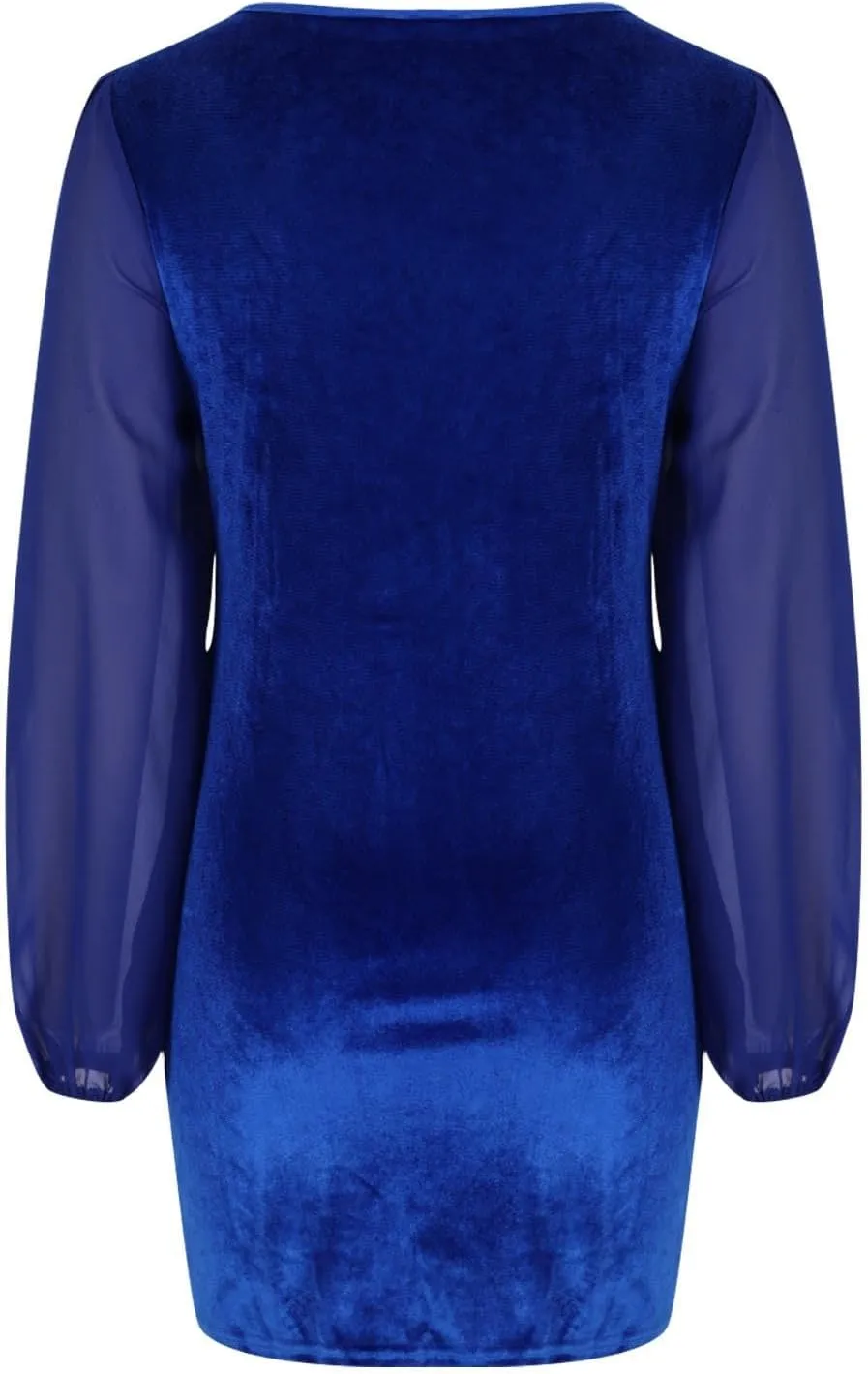Women Sexy Bodycon Cross Ruched Wrap Sheath Dresses Mesh Long Sleeve V Neck Cocktail Mini Pencil Dress with Tulip Slit