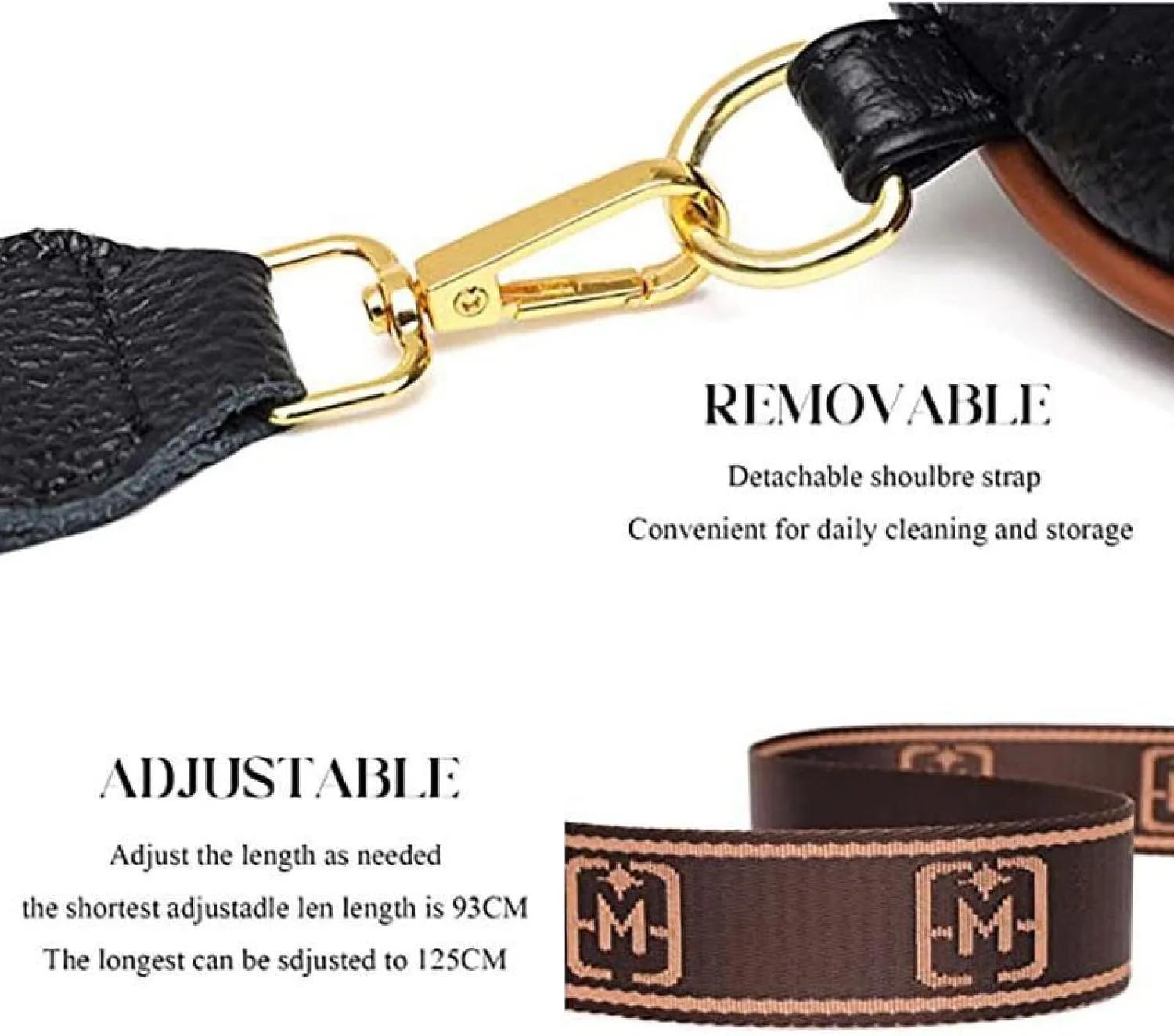Women's Belt Bag, Diamond Quilted Embroidery, Leather, Casual Women's Crossbody Bag, Travel Sports Chest Bag Khakicolor