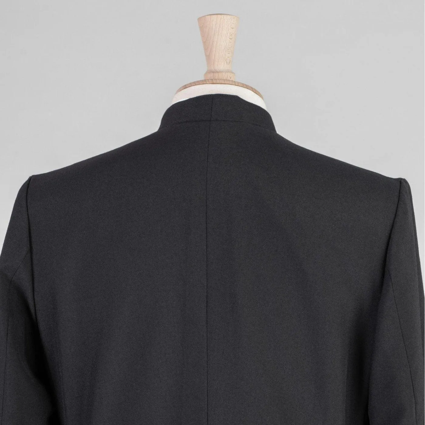 Women's Custom Single-Breasted Cassock in Lightweight Pure Wool
