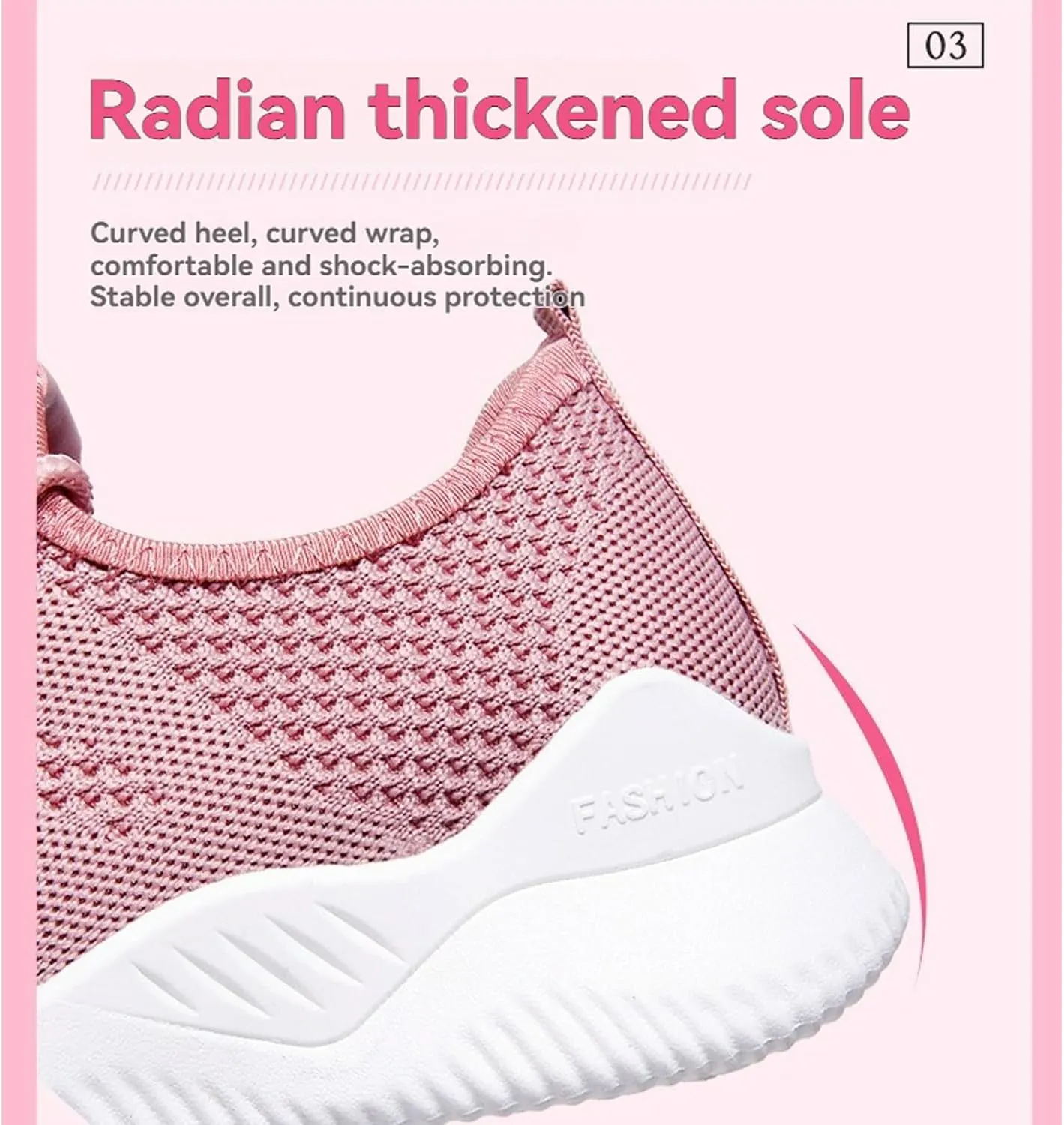 Womens Slip On Walking Shoes Non Slip Running Tennis Shoes Breathable Mesh Sneakers Lightweight Gym Workout Shoe Lace-Up Running Athletic Sneakers for Women