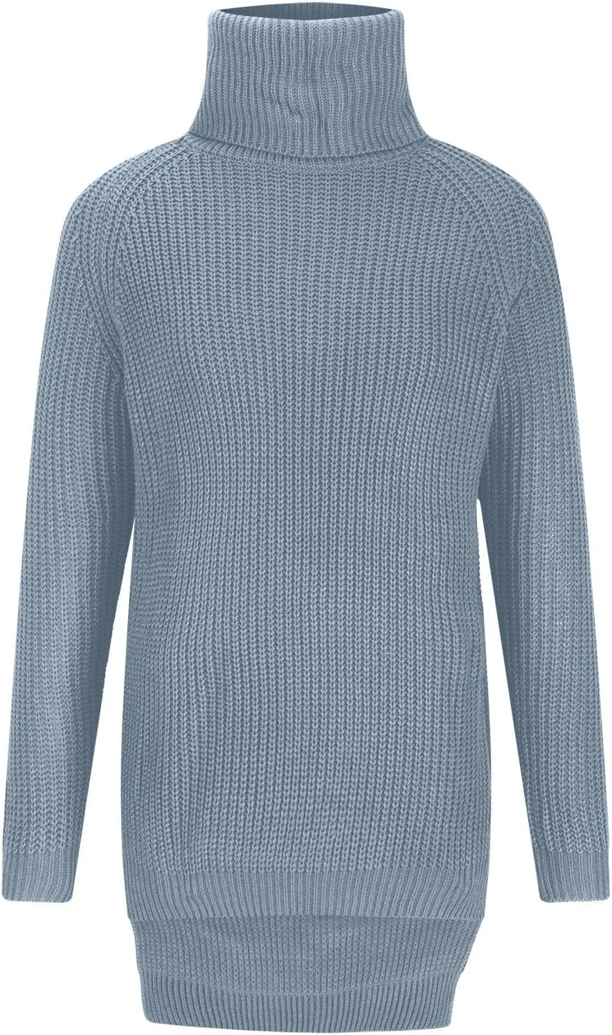 Women's Turtleneck Sweaters Slouchy Knit Chunky Sweater Fall Winter Fashion Cable Weaving Long Sleeve Pullover