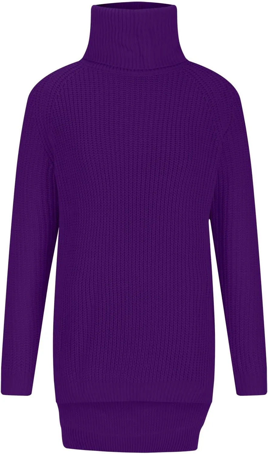 Women's Turtleneck Sweaters Slouchy Knit Chunky Sweater Fall Winter Fashion Cable Weaving Long Sleeve Pullover