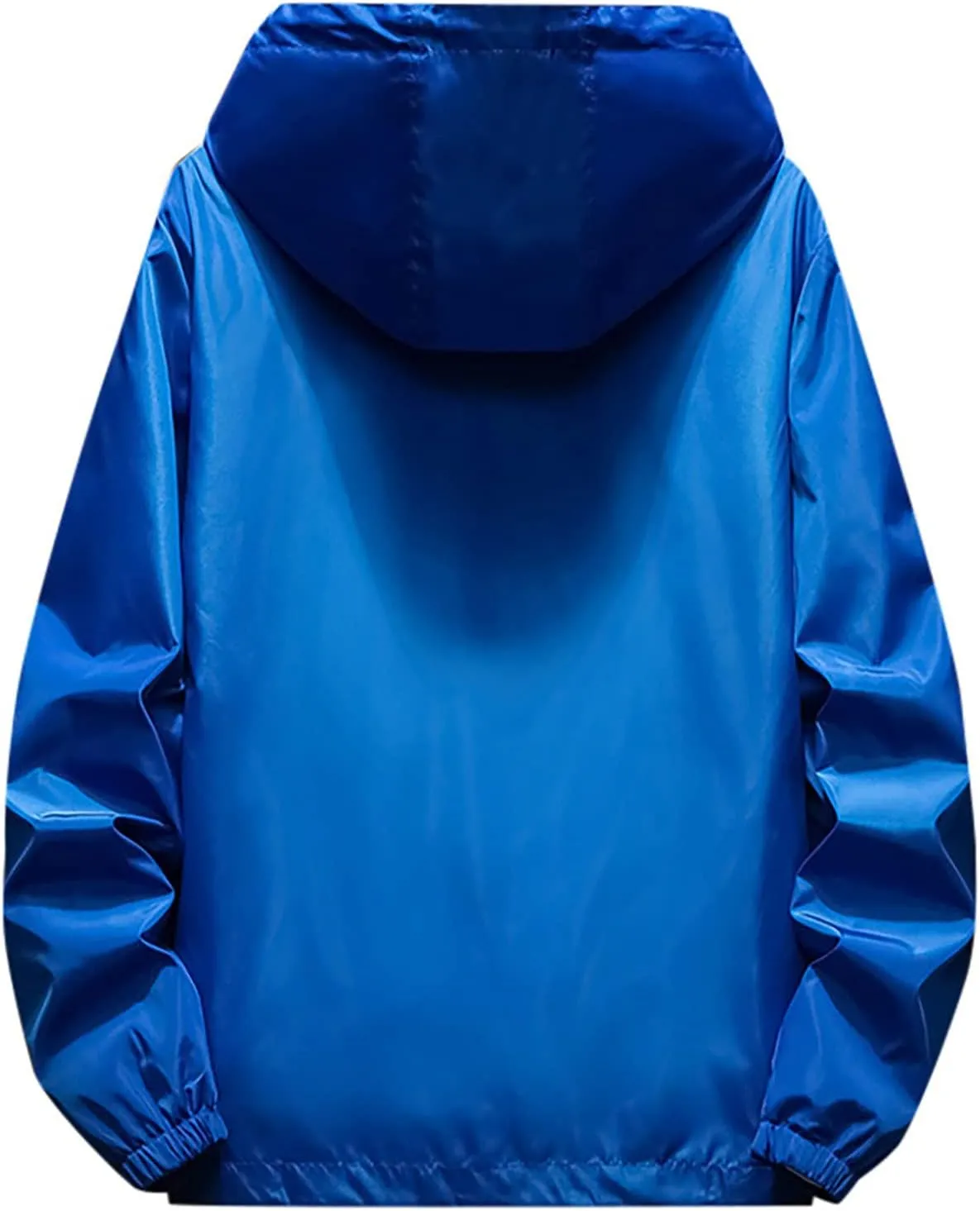 Ymosrh Men's Work Jackets Water Resistant Running Hiking Fishing Rain Coats Jacket Windbreaker Coats Outwear