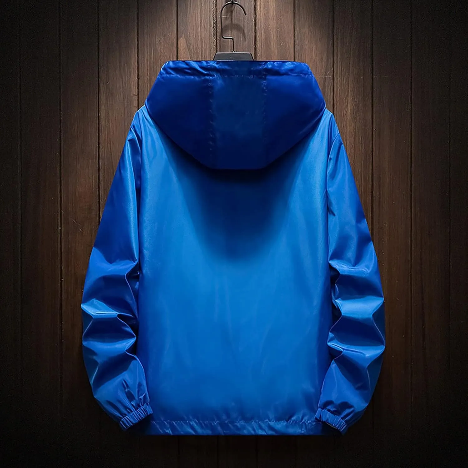 Ymosrh Men's Work Jackets Water Resistant Running Hiking Fishing Rain Coats Jacket Windbreaker Coats Outwear